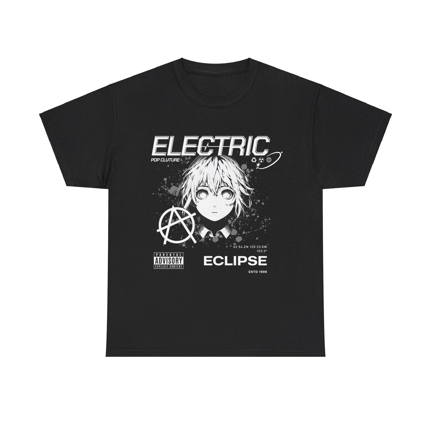 Unisex Cotton Tee | Electric Eclipse