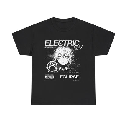 Unisex Cotton Tee | Electric Eclipse 