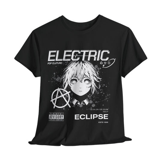 Unisex Cotton Tee | Electric Eclipse