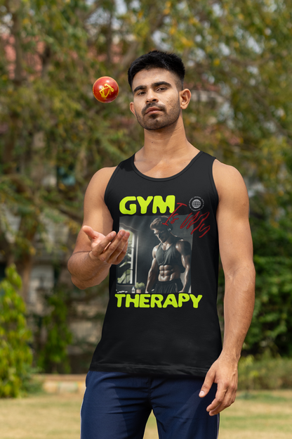 Cotton Tank Top | Gym Therapy